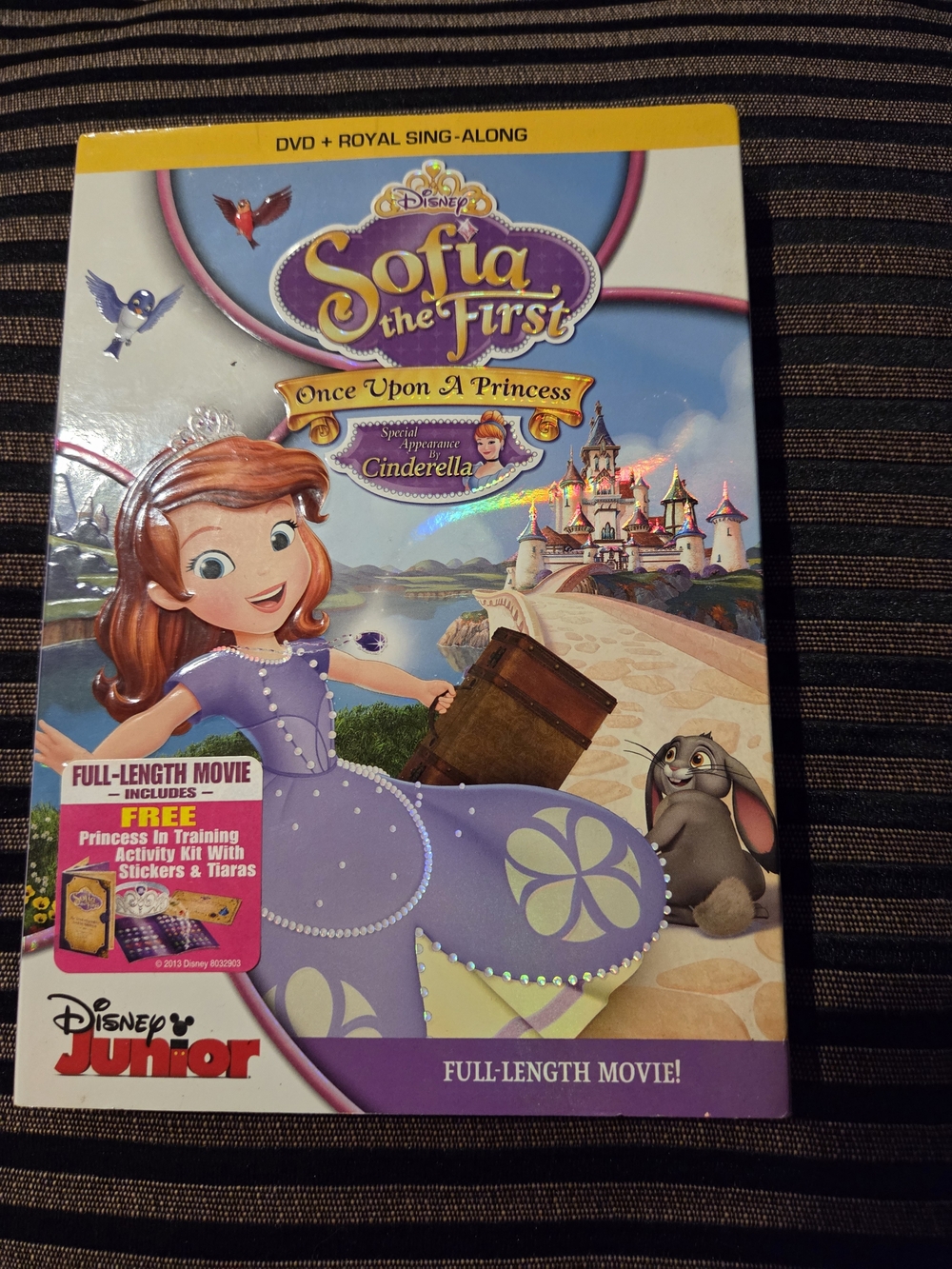 Disney Sofia the First DVD Blu-ray - Purple, Yellow, Blue